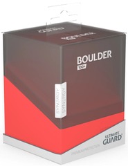 Ultimate Guard - Deck Case 100+ Boulder - Synergy Black/Red